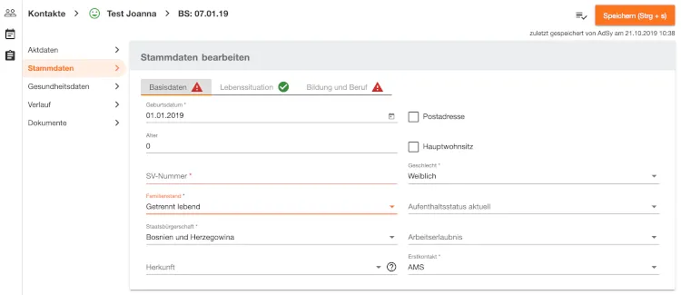 KlientInnenverwaltung